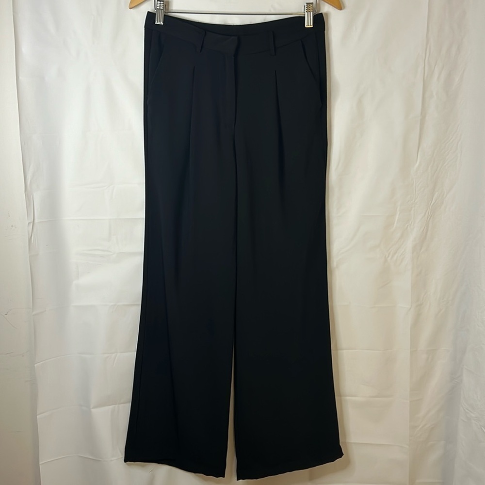 Trousers women’s wide legged black Dex corpcore lightweight business casual